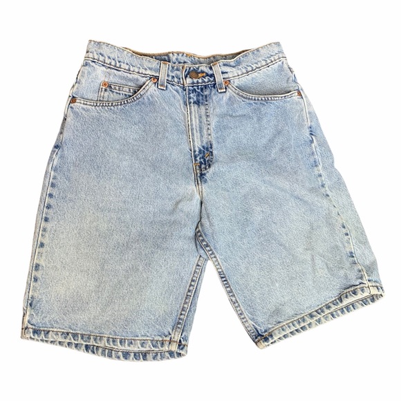 LEVI'S 550 Vintage LightWash MOM Shorts DIY Cutoff